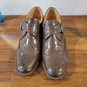 Nine West Wingtip Oxford Brown Dress Shoes